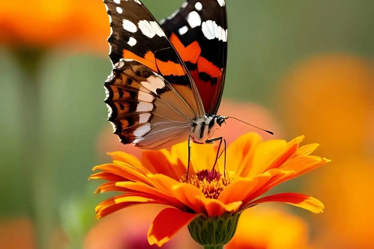 Butterfly on flower