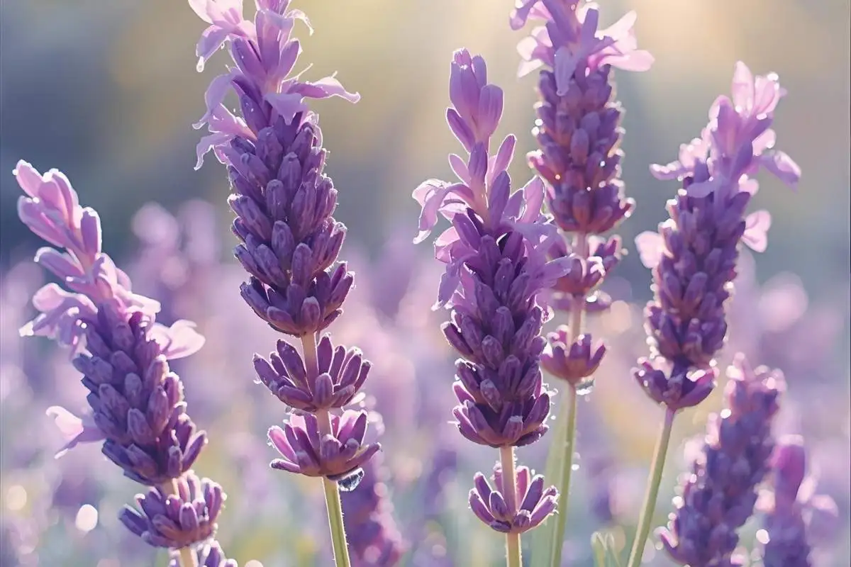 Lavender flowers in bloom
